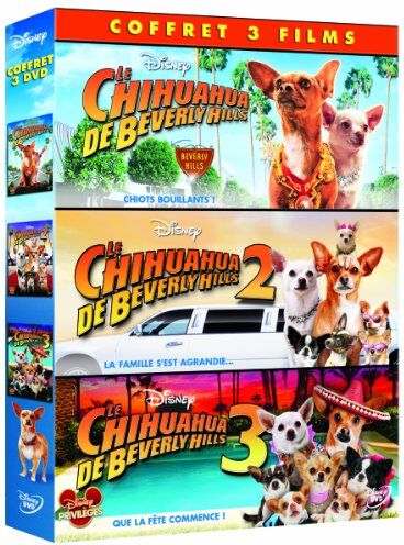 Raja Gosnell - Coffret : le chihuahua de beverly hills ; le chihuahua de beverly hills 2 ; le chihuahua de beverly hills 3 [FR Import] - Preis vom 09.10.2026 07:28:09 h