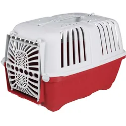 Jollypaw Transportbox Größe XS-S rot/hellgrau