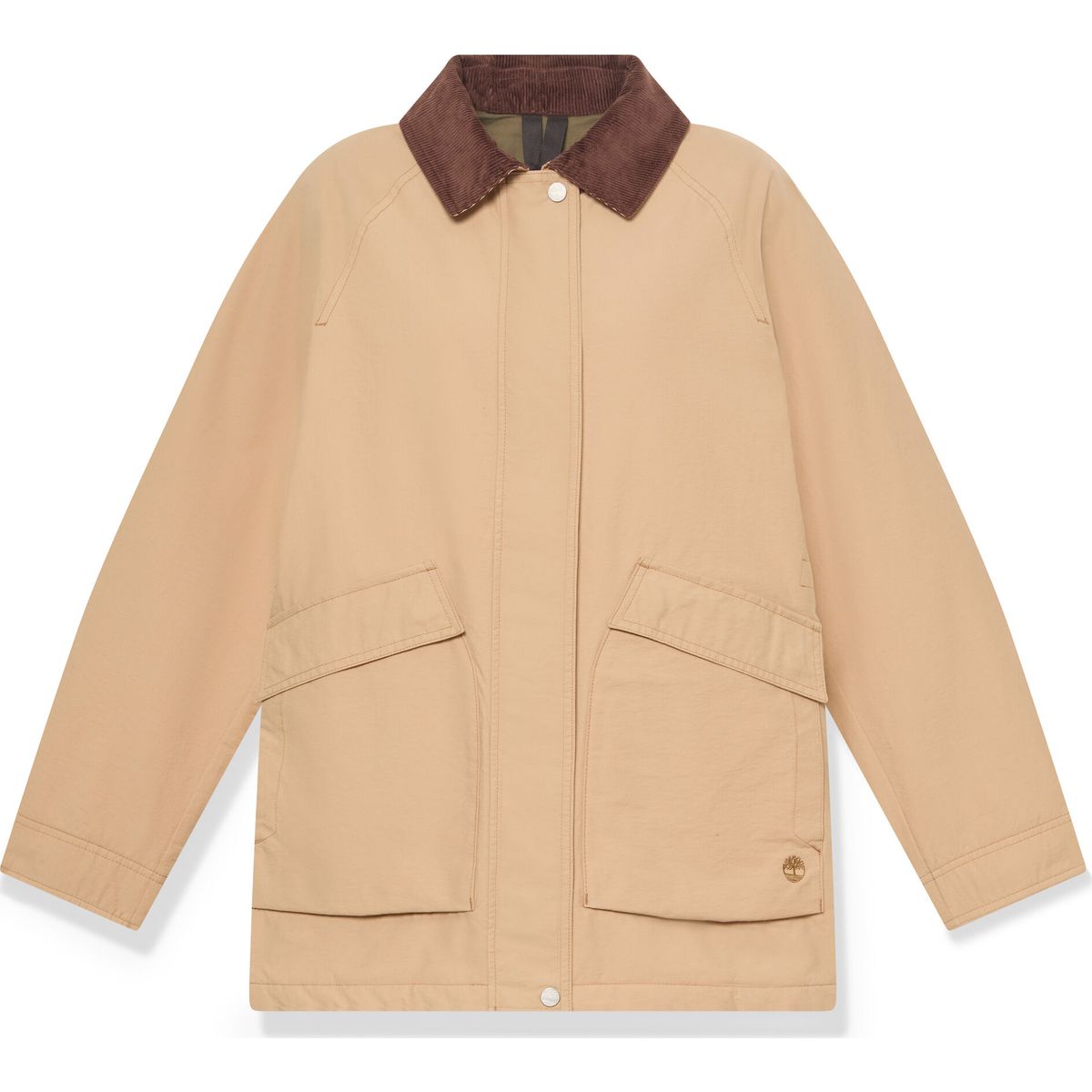 Timberland Womens Water Repellent Insulated Barn Coat tannin M TBC0YHC0DF01-M