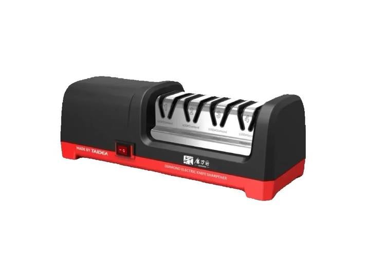 Taidea GRINDER Affûteur de couteaux électrique diamant 4 étapes avec vitesse de rotation de 2800 tr/min et puissance nominale de 18 W FCC CE Certif TG2102