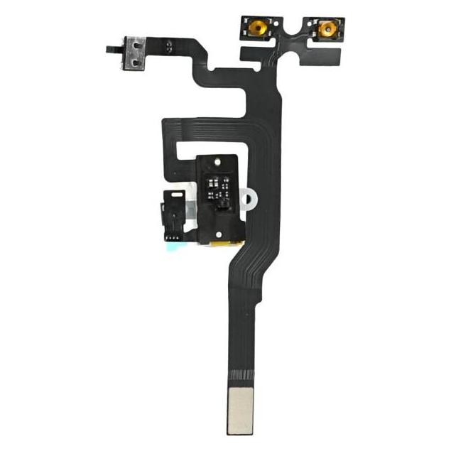 OEM Kopfhörerbuchse und Lautstärkeregler für iPh 4s (Apple iPhone 4s) (821-1336-A)