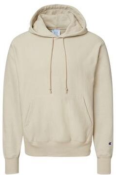 Champion S1051 Reverse Weave Hooded Sweatshirt in Sand size 3XL S101