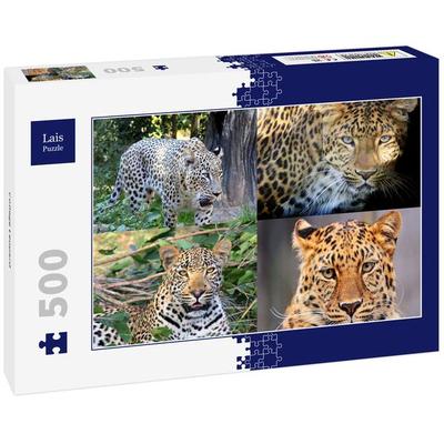 Lais Puzzle Collage Leopard 500 Teile
