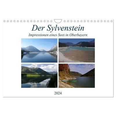Der Sylvenstein - Impressionen eines Sees in Oberbayern (Wandkalender 2027 DIN A4 quer), CALVENDO Monatskalender