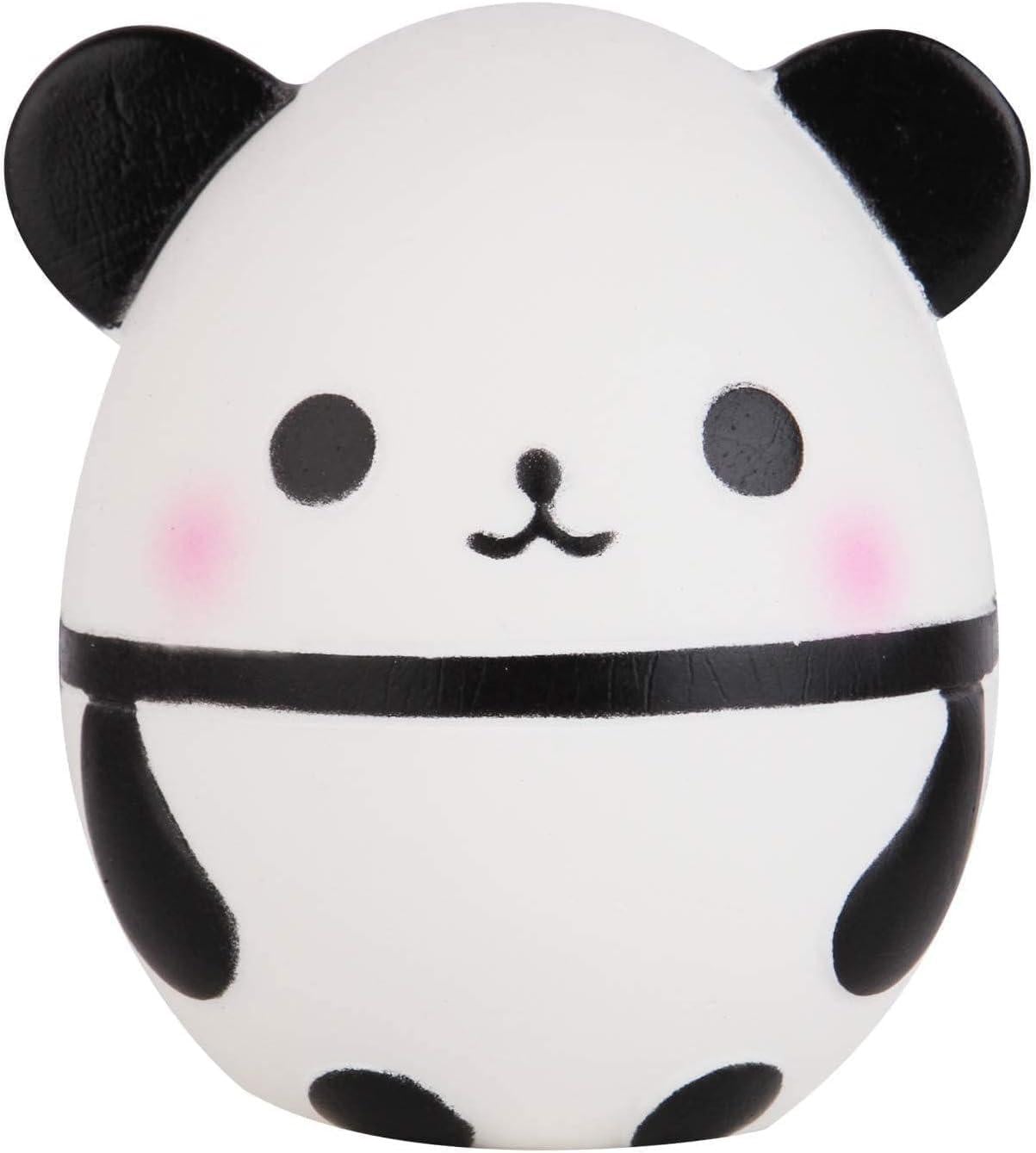 Kawaii Panda Ei Squishy Anti Stress Knijpspeelgoed met Geur - Groot Formaat