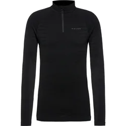 Falke Maximum Warm Langarmshirt Herren | Gr. L | schwarz - schwarz
