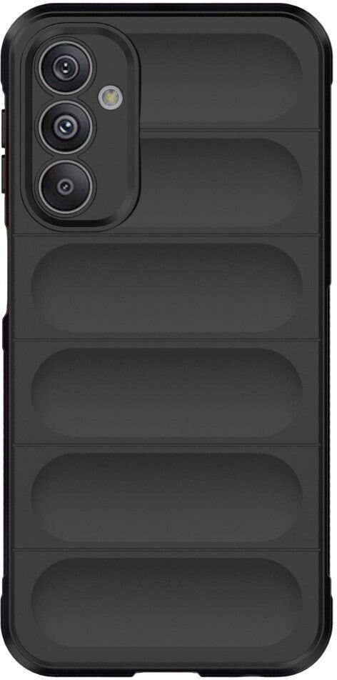 INCOVER Samsung Galaxy M34 (5G) / F34 (5G) Fleksibelt Plastik Bagside Cover - Sort