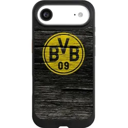 Nivocase Hülle für Apple iPhone Air Handyhülle NIVOcore Case Schwarz BVB Borussia Dortmund Holzoptik (Apple iPhone Air), Smartphone Hülle, Schwarz