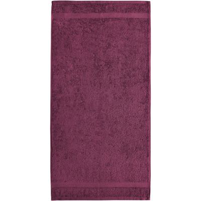 Strandtuch DYCKHOFF "Planet", lila (beere), B:70cm L:200cm, Walkfrottier, Obermaterial: 100% Baumwolle, Handtücher
