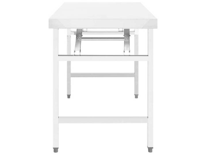 Soldes d'automne PLAN DE TRAVAIL - Table de travail - pliable de cuisine 120x60x80cm Inox 6685819014096