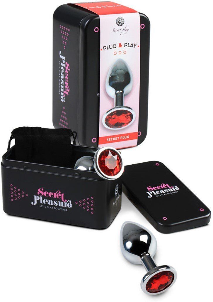 Secret Play Plug Pleasure Anal M Rouge