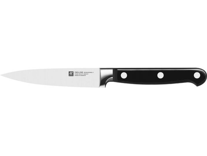 Kochmesser ZWILLING Professional S 10 cm , schwarz, Edelstahl, Stahl, Kochmesser, Kochmesser