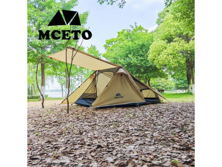 Tente de camping en aluminium ultralégère, tente de bivouac, tente de camping, tente de camping, tente de survie en plein air, tente de voyage, tente de tourisme, 2 prêts hypothécaires