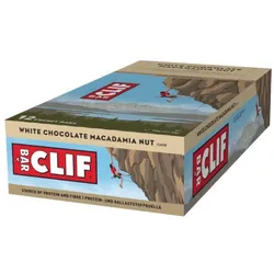 CLIF BAR Energieriegel White Chocolate Macadamia Nut 68g | 12 Riegel B