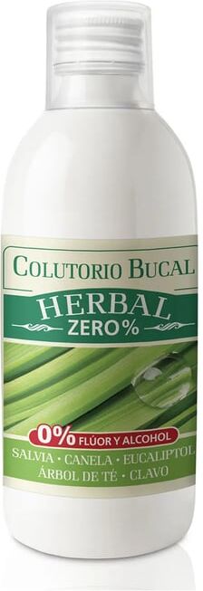 Natysal Enxaguatório Bucal Herbal Zero 500 ml