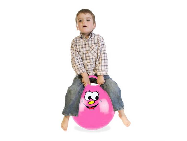 Relaxdays Hüpfball für Kinder