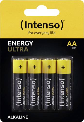 Intenso Energy Ultra Mignon (AA)-Batterie Alkali-Mangan 2600 mAh 1.5V 4St.