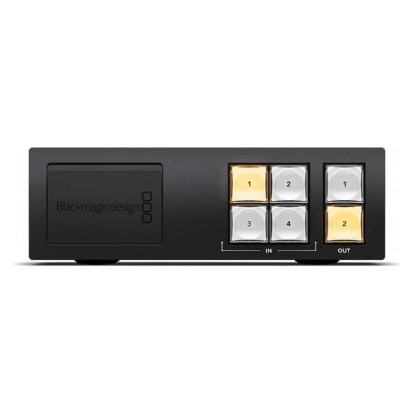 Blackmagic Videohub Mini 4x2 12G (Video Switch) (BM-VHUBSMTG12G0402)