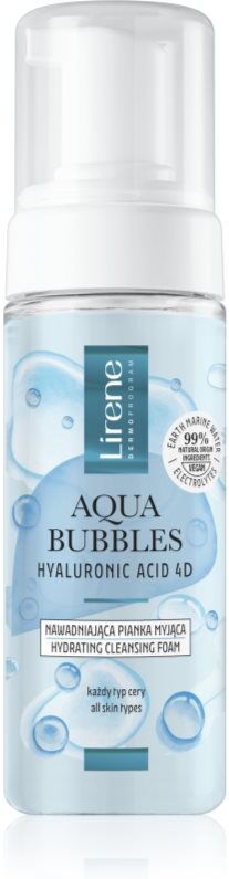 Lirene Aqua Bubbles hydrating cleansing foam 150 ml
