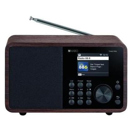 NABO TUNE PRO holz Internetradio mit FM/DAB+ (DAB+, Internetradio, Bluetooth, WLAN) (32745668)