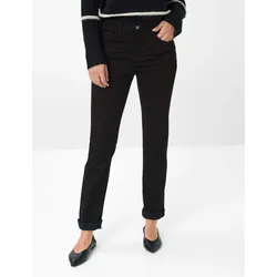 Brax Damen Five-Pocket-Hose Style CAROLA BLACK, schwarz, Gr. 34
