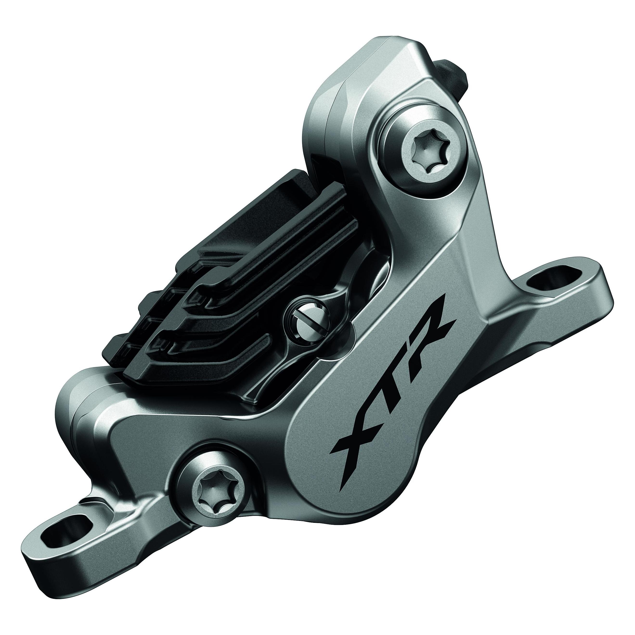 Shimano Bremssattel XTR BR-M9120 PM Resin Bremsbelege mit Lamellen Box (Hinterradbremse, Vorderradbremse, Vorne + Hinten, Bremssattel, 4) (IBRM9120MPRF)
