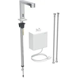 Geberit Brenta WT-Arm., Standmontage, Netz mit AP-Funkt.Box, m.Therm.Misch., chr...