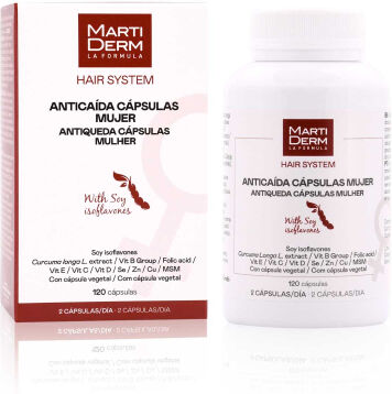 Martiderm Hair System Cápsulas Anti-Queda 120caps