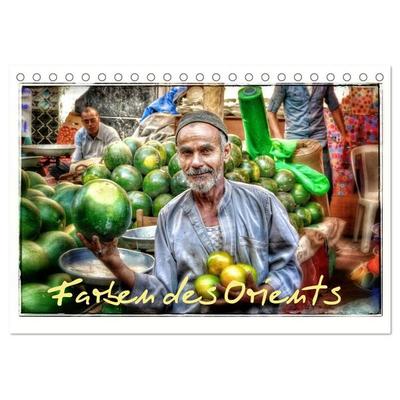 Farben des Orients (Tischkalender 2027 DIN A5 quer), CALVENDO Monatskalender