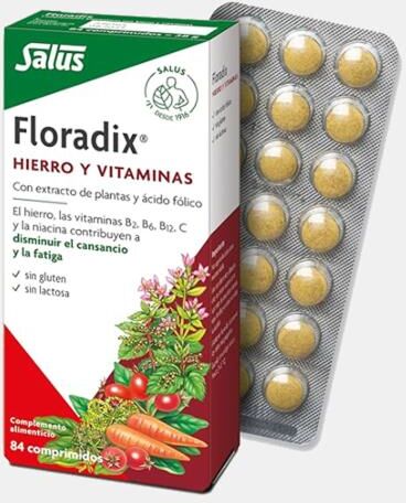 SALUS FLORADIX 84 COMPRIMIDOS