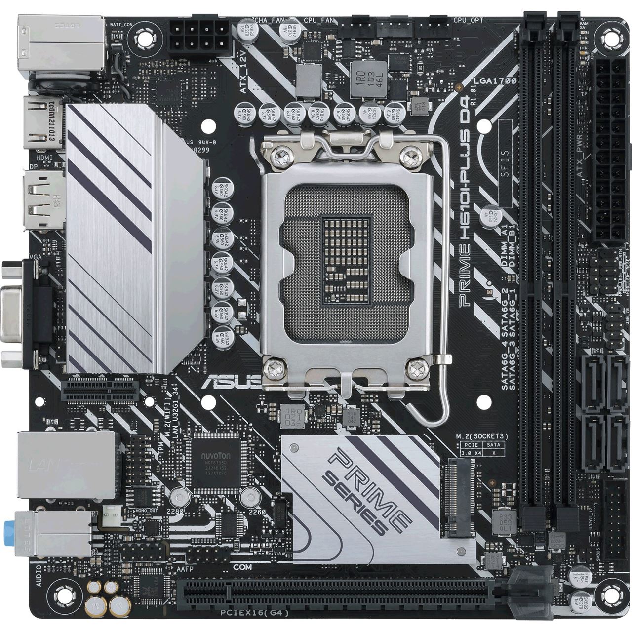 Asus Prime H610I-Plus D4-CSM Intel H610 So.1700 DDR4 Mini-ITX Retail