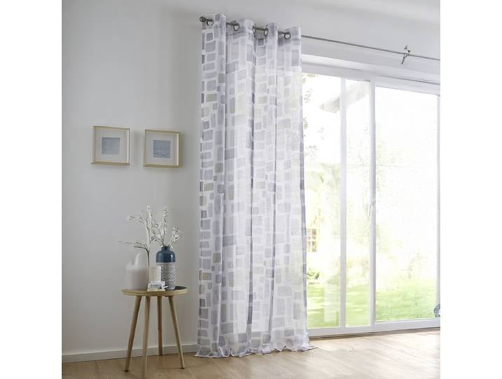 Ösenschal Glen 135 x 145cm Weiß