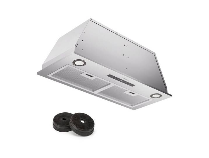 Klarstein Deckenhaube Paolo Paolo, Dunstabzugshaube Einbau 72 cm 520 m³/h LED Touch A++