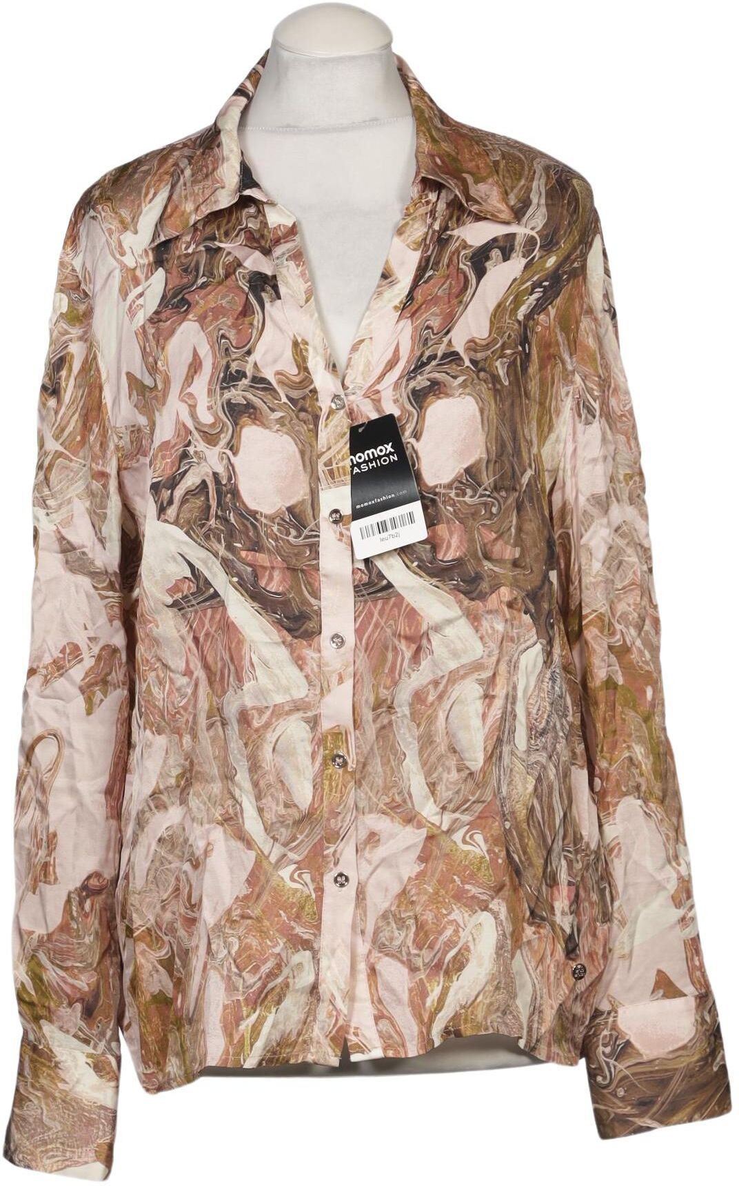 Mos Mosh Damen Bluse, Beige, Gr. M, Viskose - Second Hand