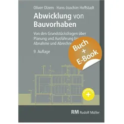 Abwicklung von Bauvorhaben mit E-Book (PDF), Fachbücher von Oliver Olzem, Hans Joachim Hoffstadt