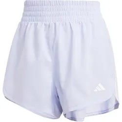 adidas Pacer Training 3-Streifen Woven High Rise Trainingsshorts Damen JD2298 - violet tone/white XL/5"