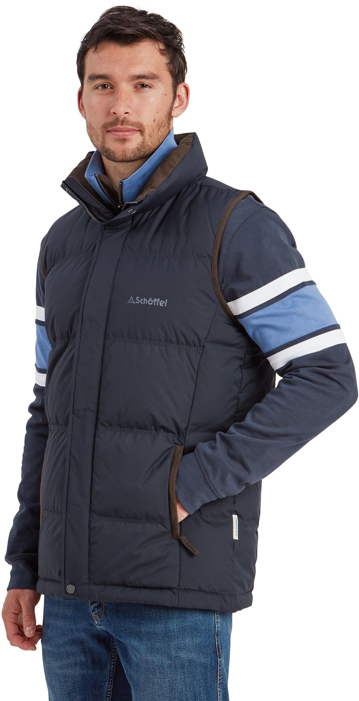 Schöffel Country Twickenham II Gilet - Blue - Size 40 - Men