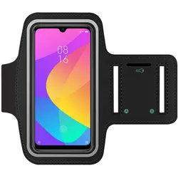 SmartFitness Xiaomi Mi A3 Handy Sport Armband, Smartphone Sportarmband, Schwarz