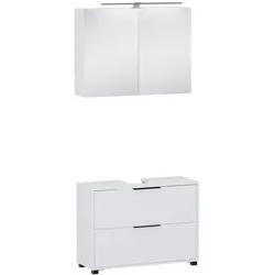 Vicco, Badmöbelset, Badmöbel-Set Alina, Weiss, 2 Teile