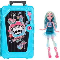 Monster High Skulltimate Secrets Gore-geous Oasis Spielset, Lagoona Blue Puppe und Zubehörteile