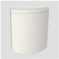 Sanit bonito duo Spülkasten 91A04860099 pergamon, mit Eckventil, 2-Mengen
