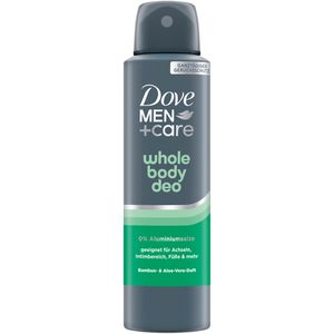 Dove Deodorant Men+Care Whole Body Deo Bambus&Aloe Vera, Spray, für Herren, 24h Schutz, ohne Aluminium & Ethylalkohol, 150 ml