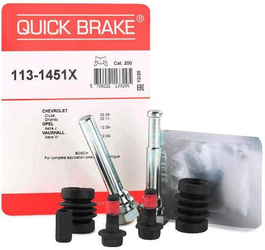 QUICK BRAKE 113-1451X Guide sleeve kit, brake caliper