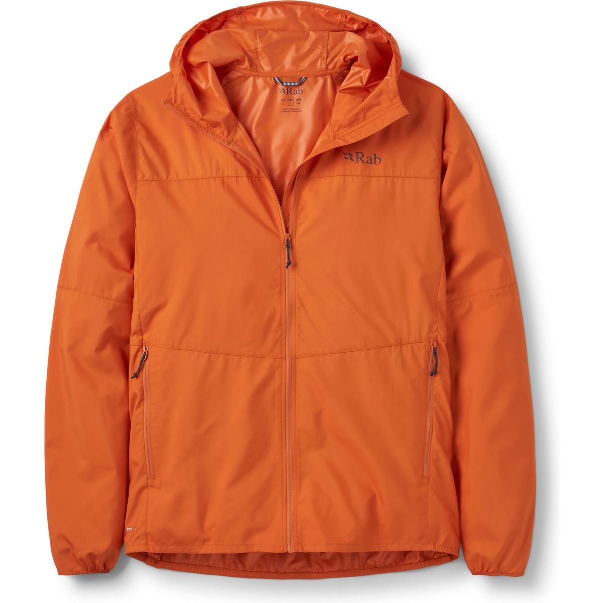 Rab Windgather Hoody dark melba (DKM) L QWS-84-DKM-LRG