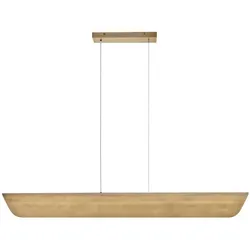 Elstead Lighting, Pendelleuchte, Elstead Arco LED Pendelleuchte Heritage Messing Heritage Messing (2150 lm)