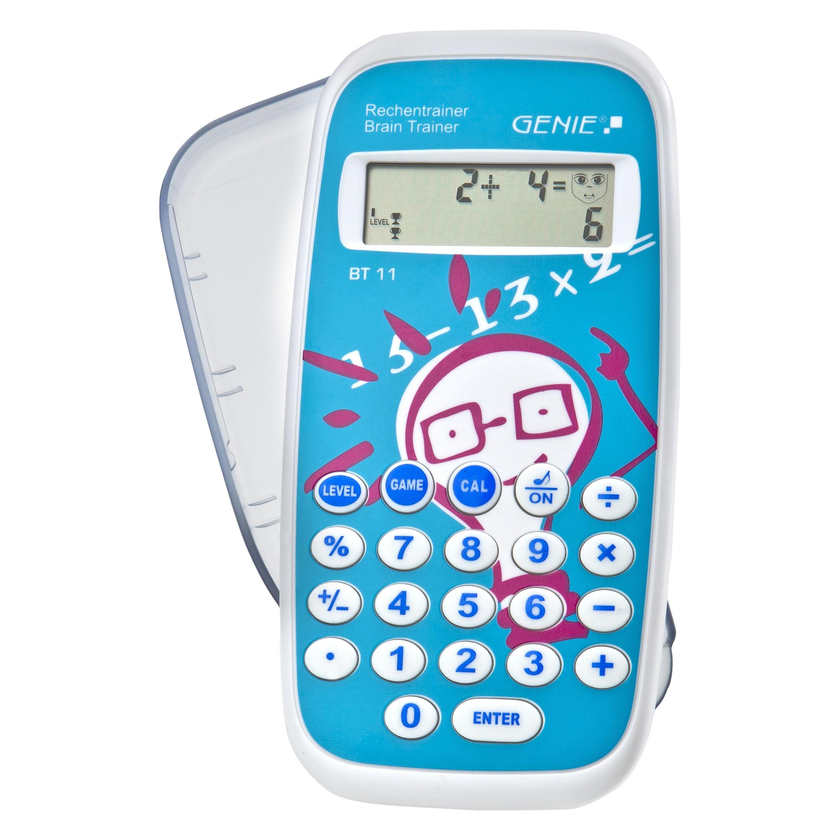 Genie Rechentrainer BT 11 hellblau (Batteriebetrieb) (12084)