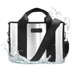 Case-Mate Mini Travel Tote Bag - Vodotěsná Reise- Umhängetasche (silber Chrom)
