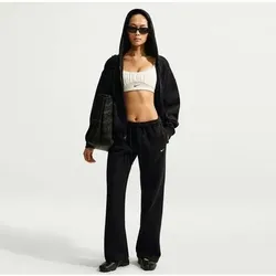 NIKE Damen Hose STUDIO FLEECE, Größe XXL in Weiß Weiß