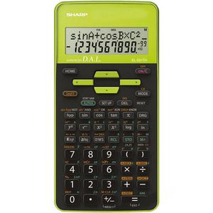 Sharp Schulrechner EL-531THGR, nicht programmierbar, Batteriebetrieb