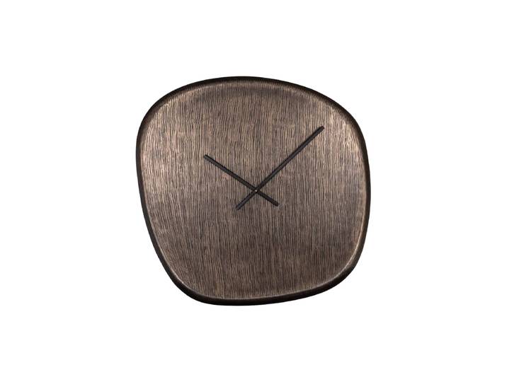 Grosse Design Wanduhr „Nuvani“ 88 x 88 cm Bronze Richmond Interiors